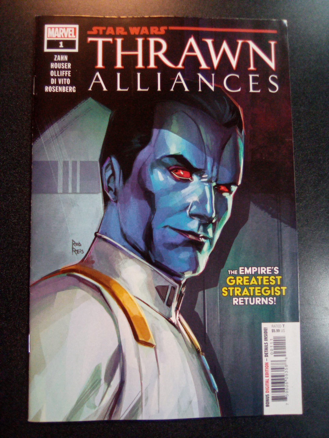 Star Wars: Thrawn Alliances #1 Cover A