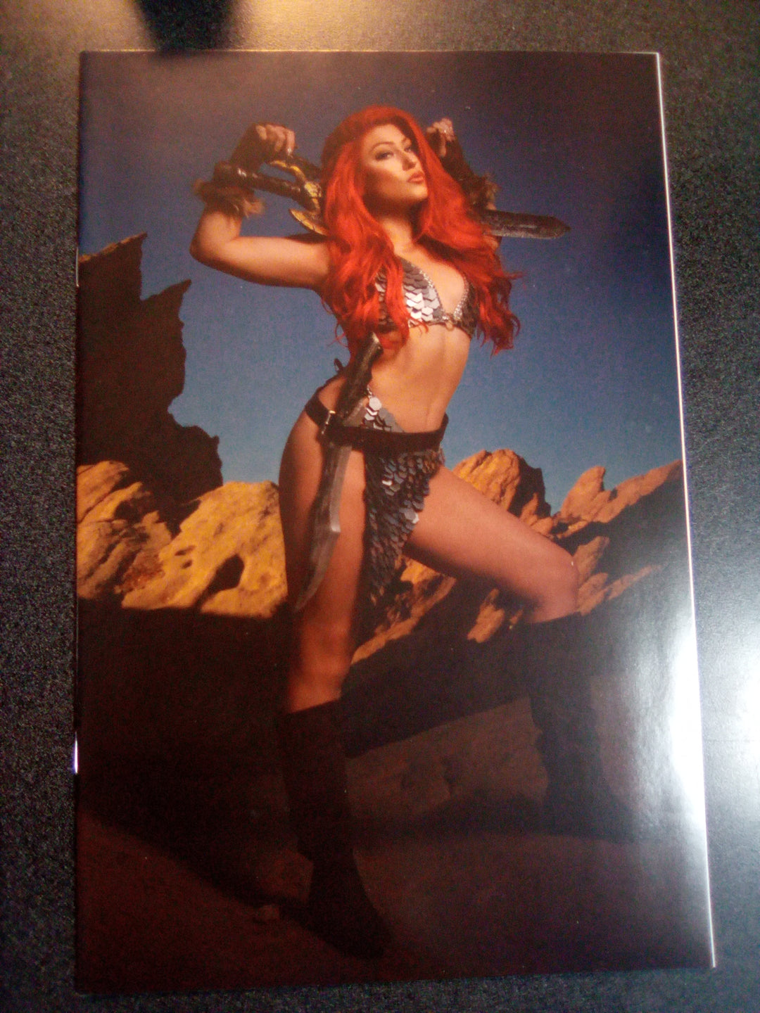 Red Sonja The Superpowers #4 1:35 Cosplay Virgin Variant