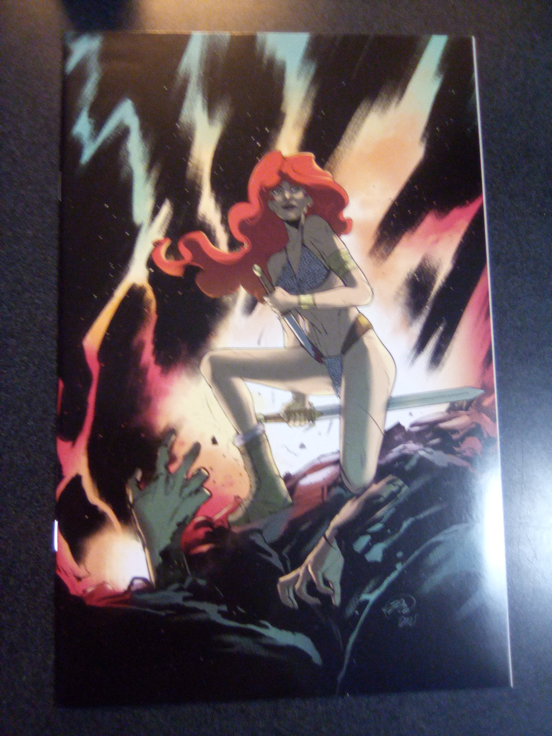 Red Sonja The Superpowers #4 1:25 Pinna Virgin Variant