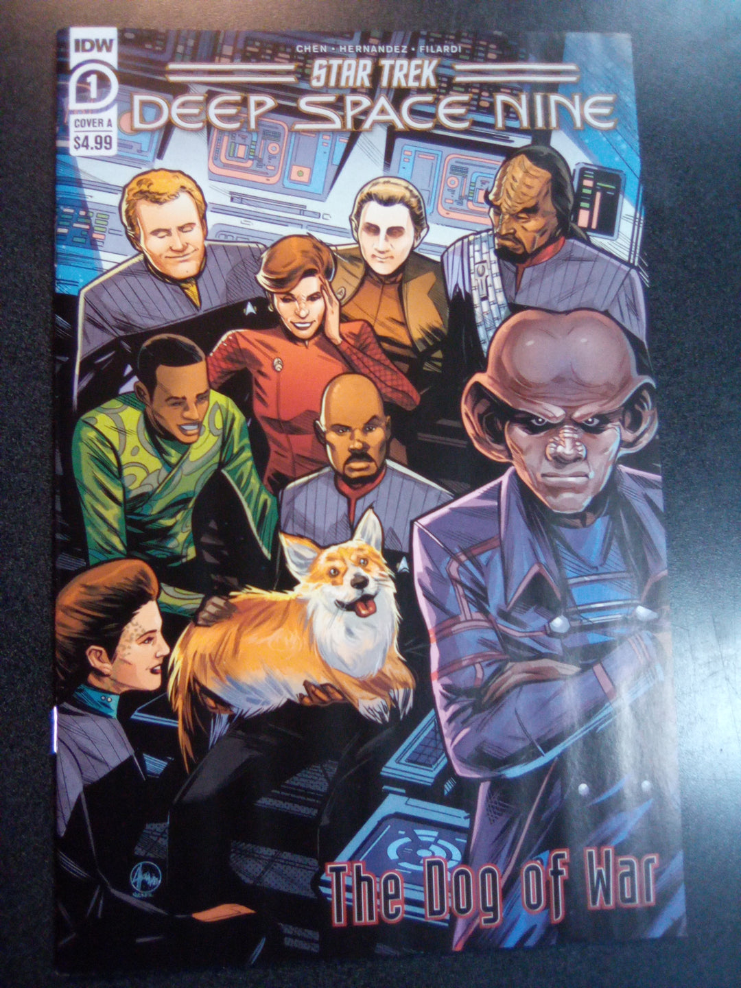 Star Trek Ds9 Dog Of War #1 Cover A Hernandez