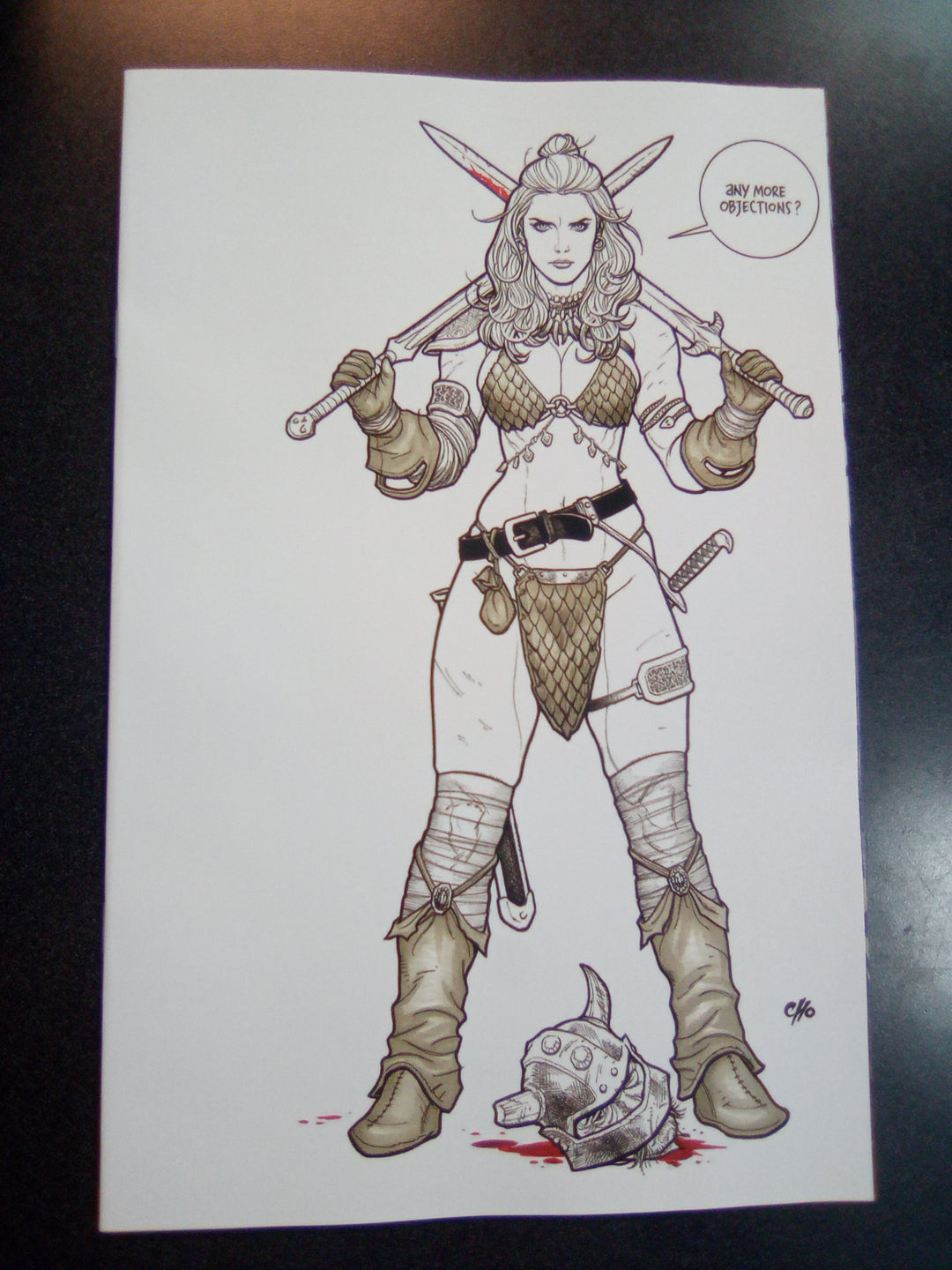 Savage Red Sonja #5 Cover I 20 Copy Variant Edition Cho Line Art Virgin