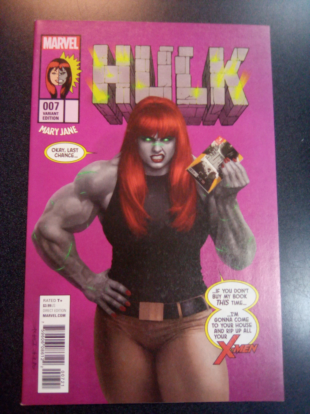 Hulk #7 Rahzzah Mary Jane Variant