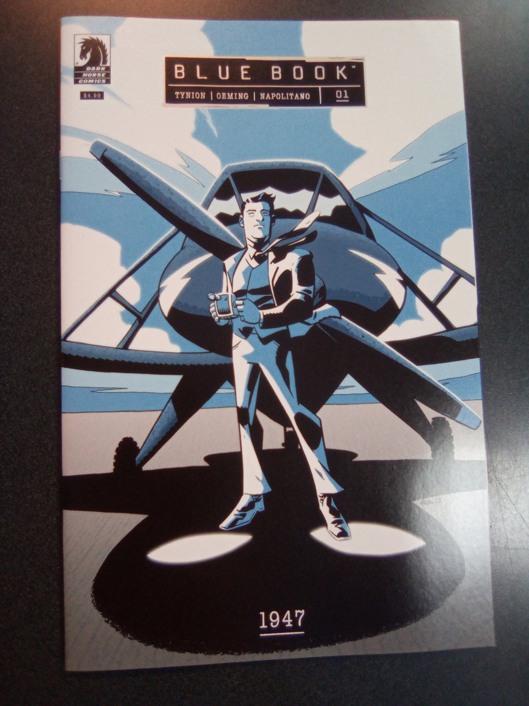 Blue Book 1947 #1 Cover B Foil Oeming