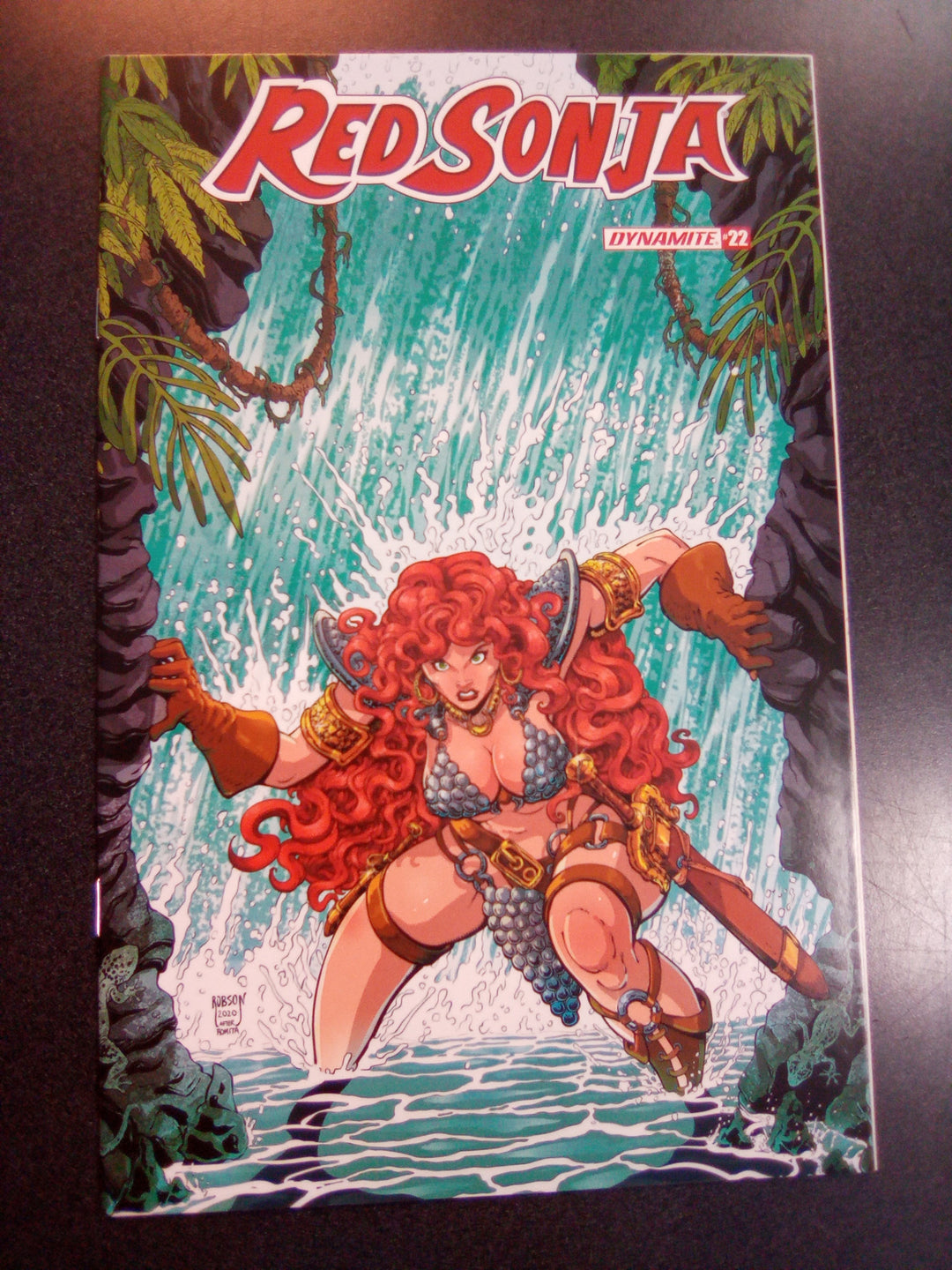 Red Sonja #22 1:7 Robson Homage Variant