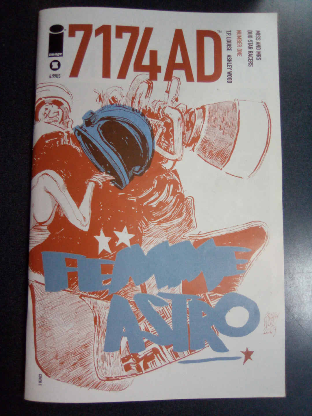 7174ad #1 Cover C 1 in 10 Ashley Wood Wraparound Variant (Mature)