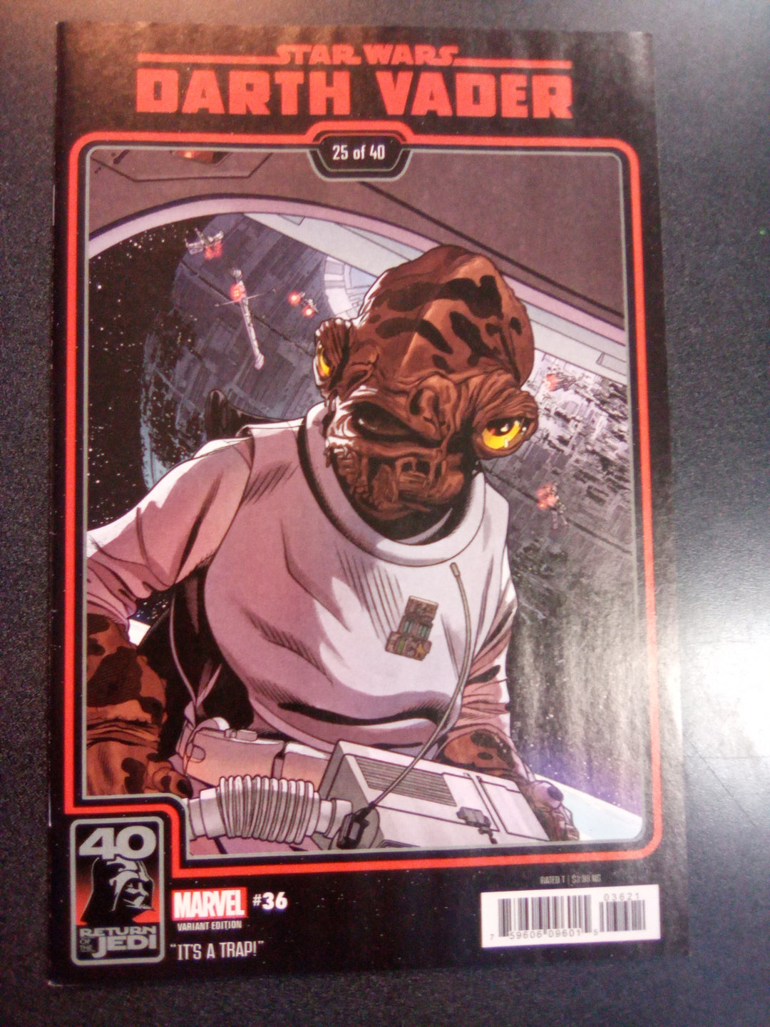 Star Wars: Darth Vader #36 Chris Sprouse Return Of The Jedi 40th Anniversary Variant
