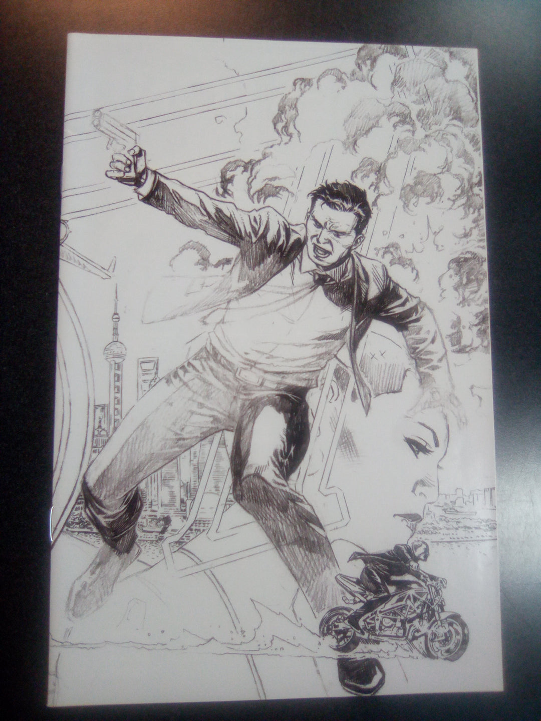 James Bond #3 1:20 Cheung Pencil Variant