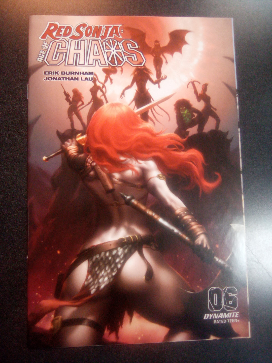 Red Sonja Age Of Chaos #6 10 Copy Kunkka Variant