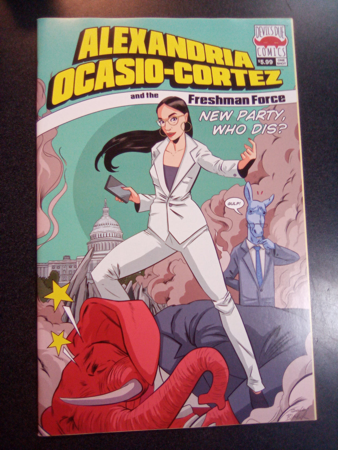 Alexandria Ocasio Cortez & Freshman Force Who Dis One Shot
