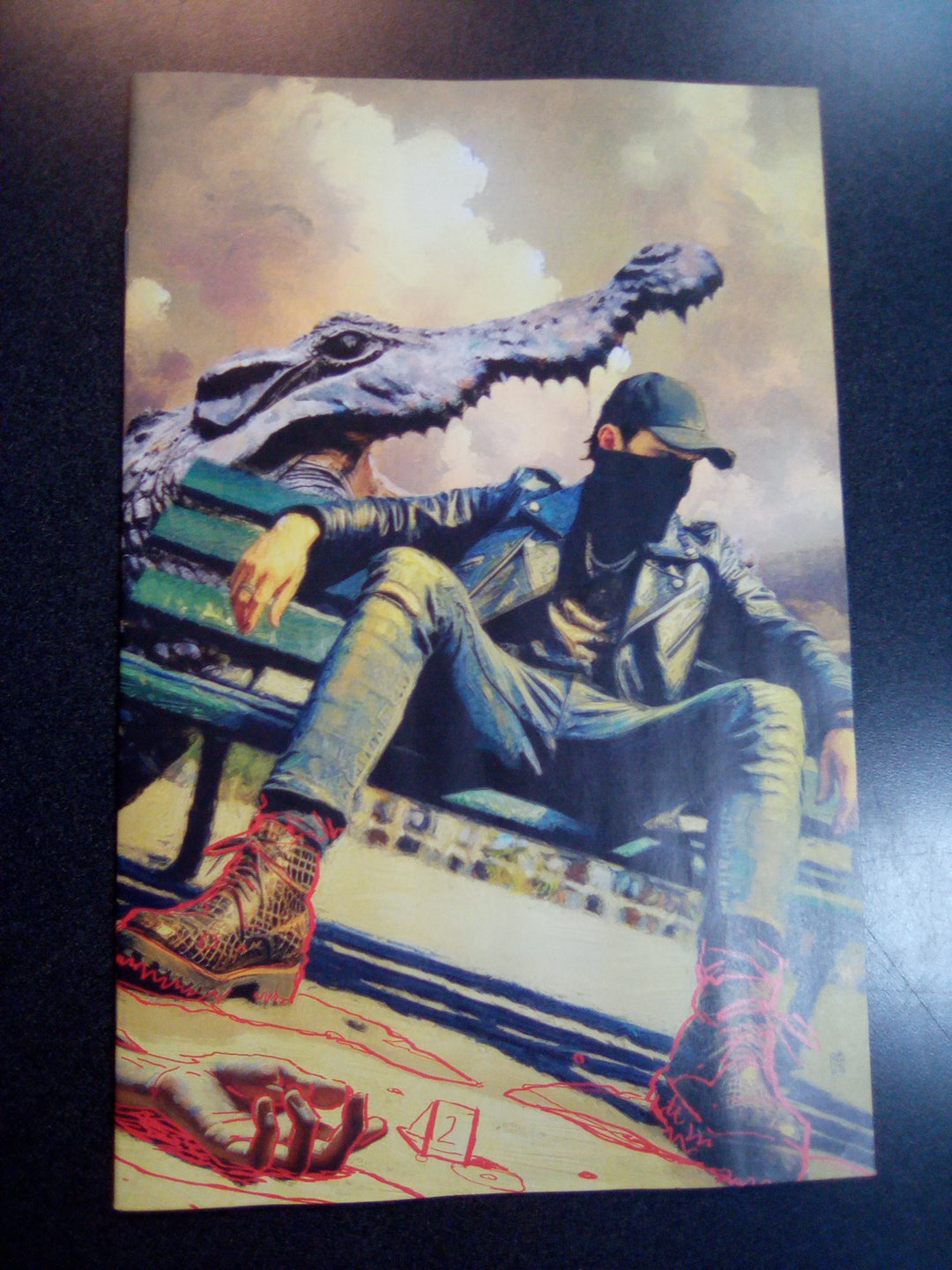 Crocodile Black #1 (Of 5) Cover D Sorrentino Unlockable Variant