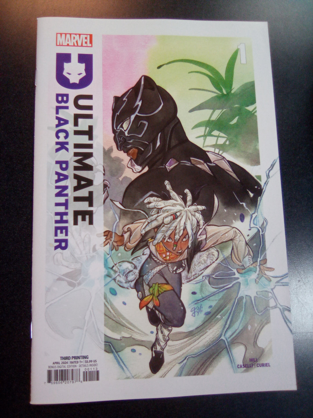 Ultimate Black Panther #1 Peach Momoko 3RD Printing Variant