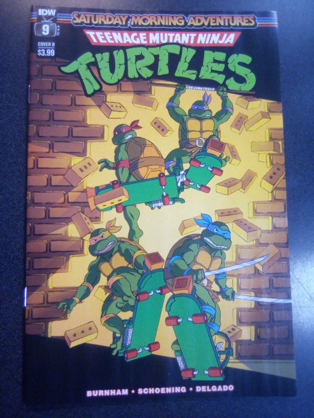 Teenage Mutant Ninja Turtles: Saturday Morning Adventures #9 Variant B (Schoening)