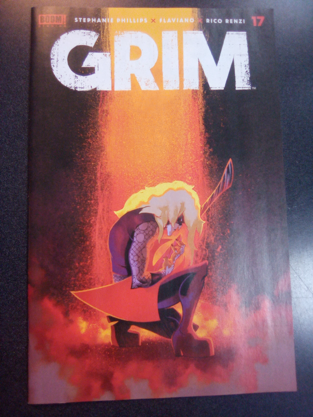 Grim #17 Cover A Flaviano