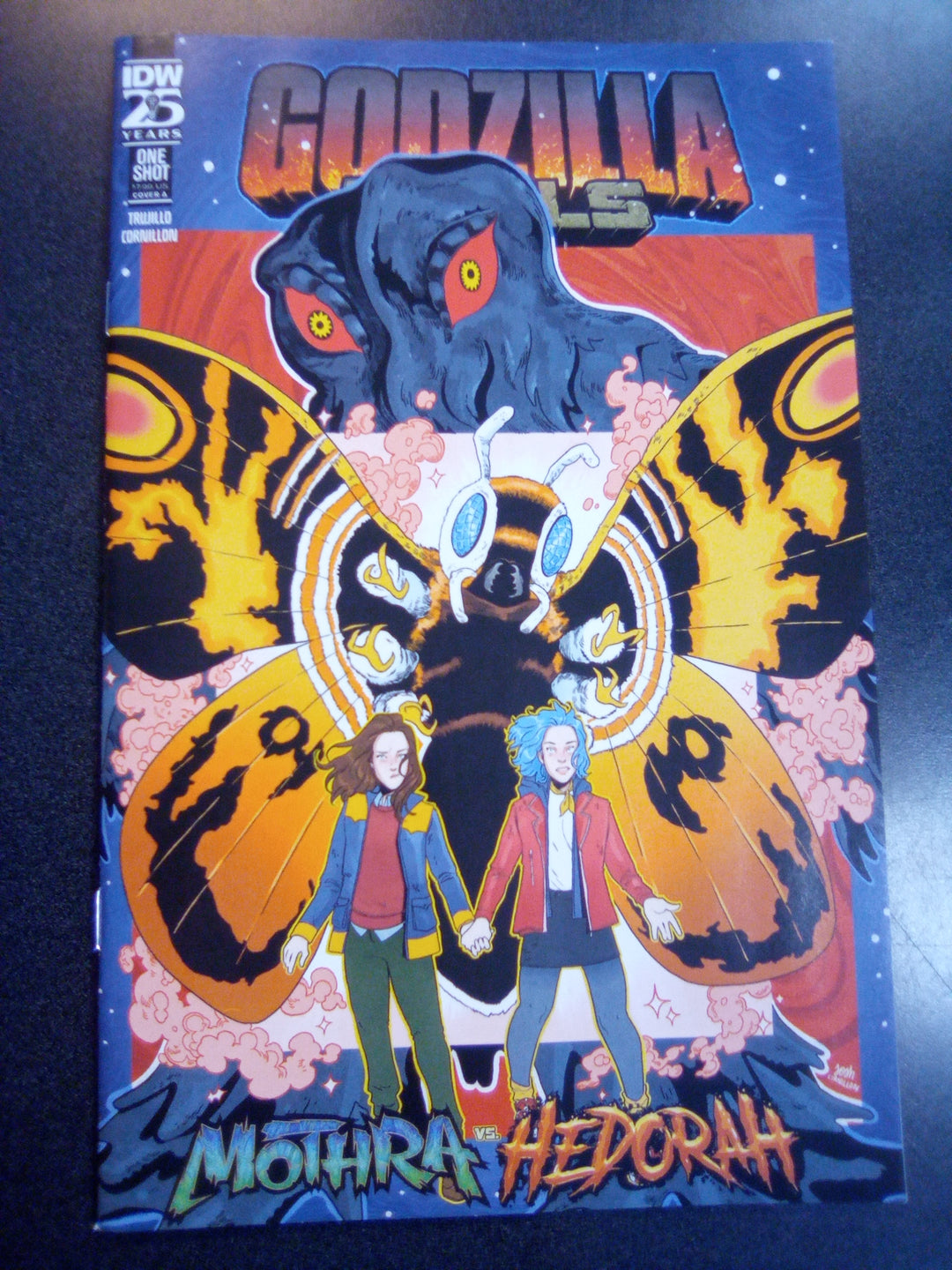 Godzilla Rivals: Mothra vs. Hedorah Cover A (Cornillon)