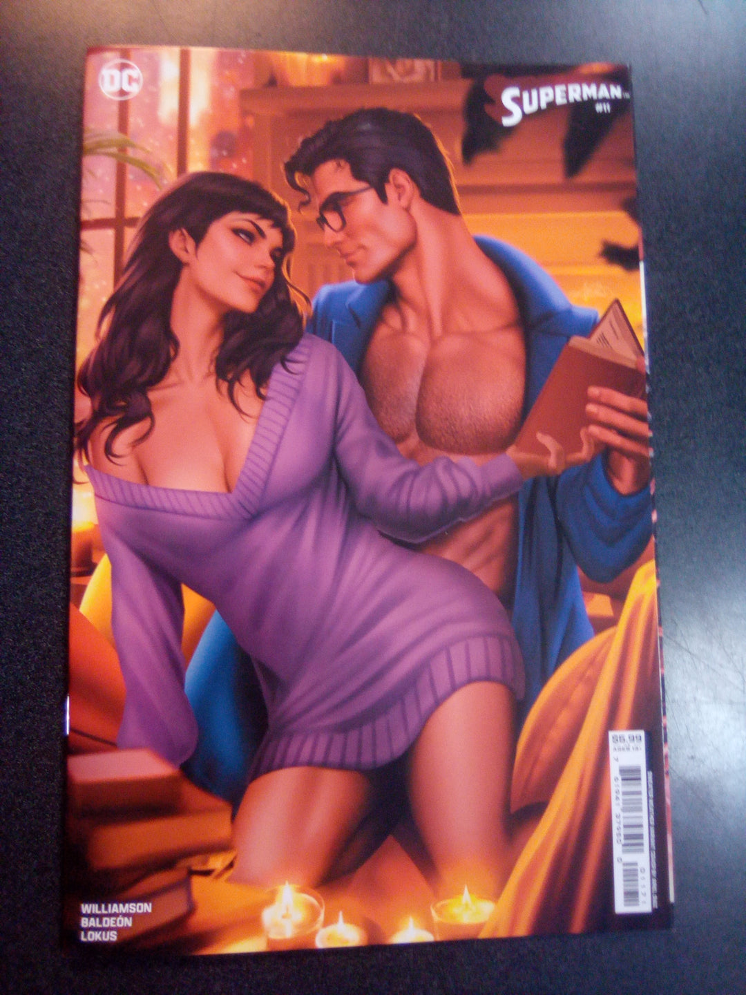 Superman #11 Cover D Ariel Diaz Sweater Weather Card Stock Variant
