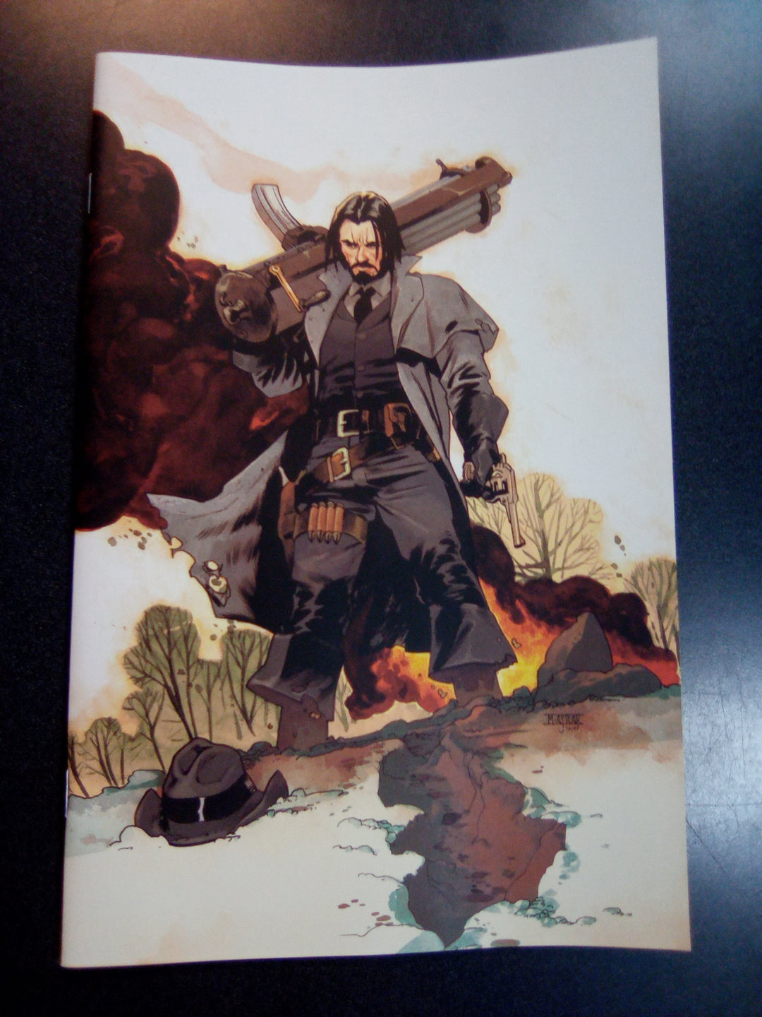 BRZRKR A Faceful Of Bullets #1 Cover G 50 Copy Variant Edition Asrar
