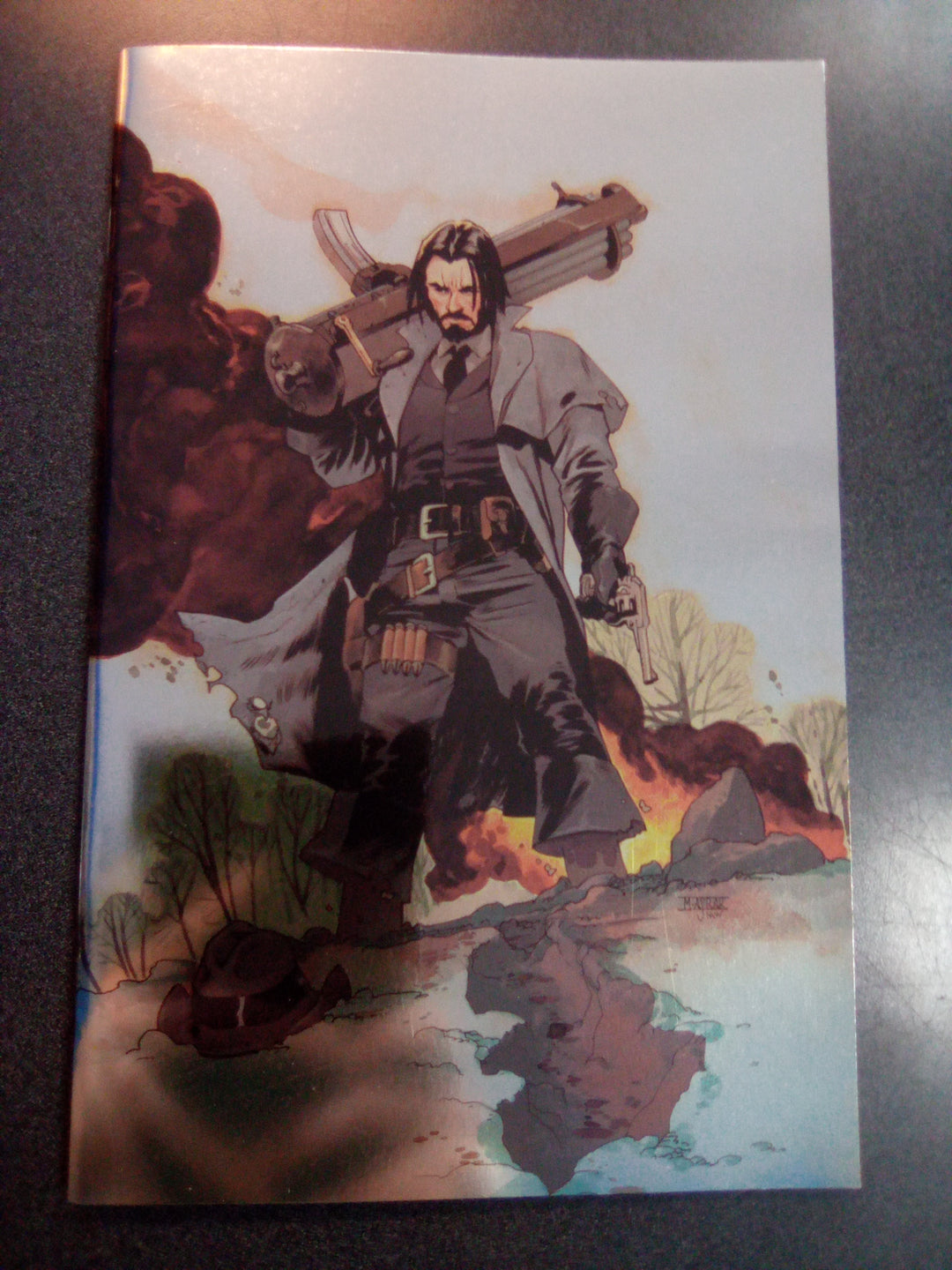 BRZRKR A Faceful Of Bullets #1 Cover H 100 Copy Foil Variant
