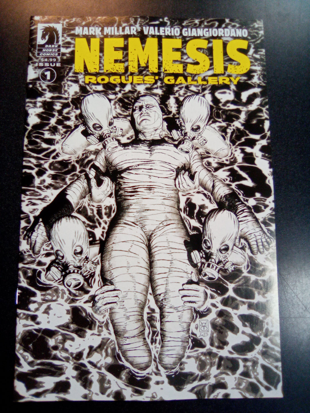 Nemesis: Rogues' Gallery #1 (Cover B) (1 in 10) (Black & White) (Valerio Giangiordano)
