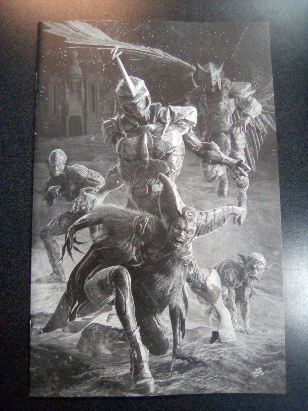 MMPR Darkest Hour #1 Cover G 5 Copy Variant Edition Barends