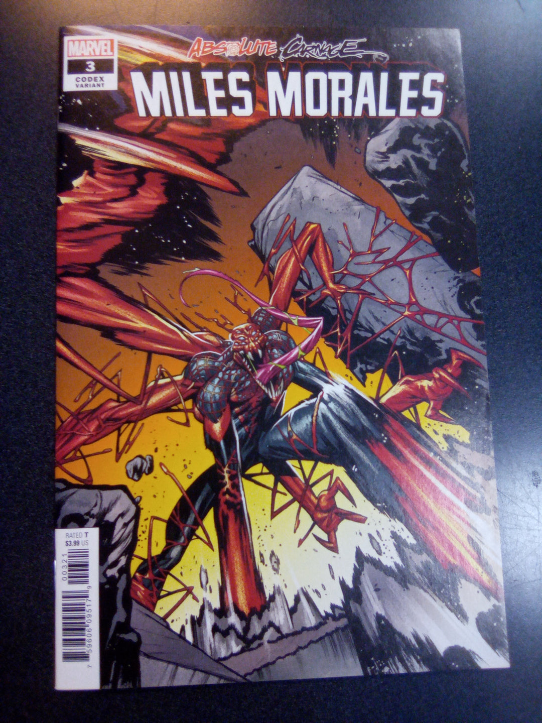 Absolute Carnage Miles Morales #3 1:25 Kim Jacinto Codex Variant