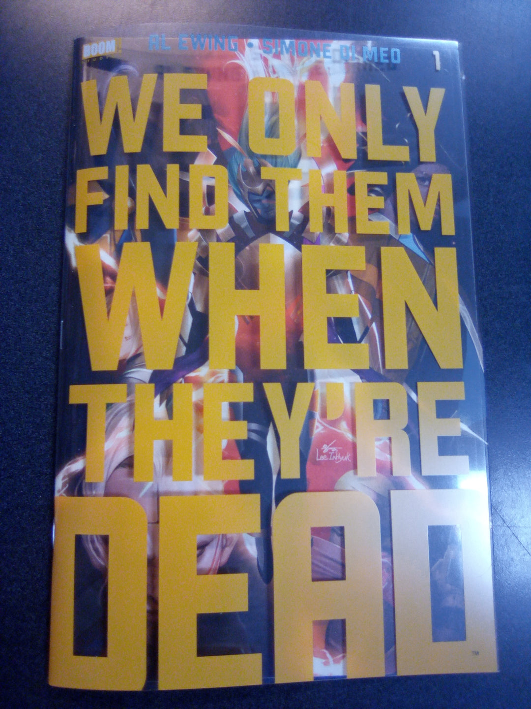 We Only Find Them When They're Dead #1 InHyuk Lee Acetate Variant