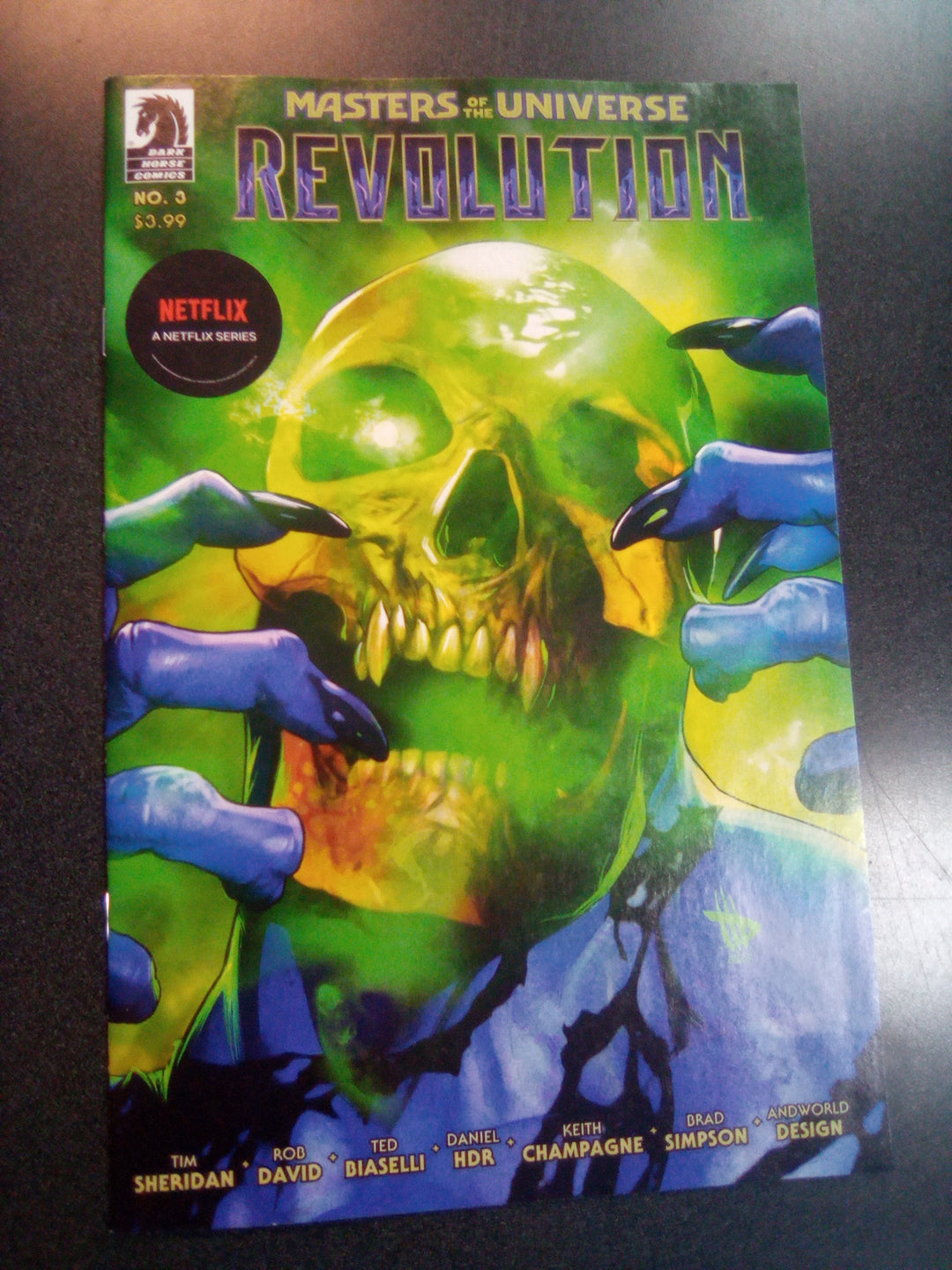 Masters Of The Universe: Revolution #3 (Cover A) (Dave Wilkins)