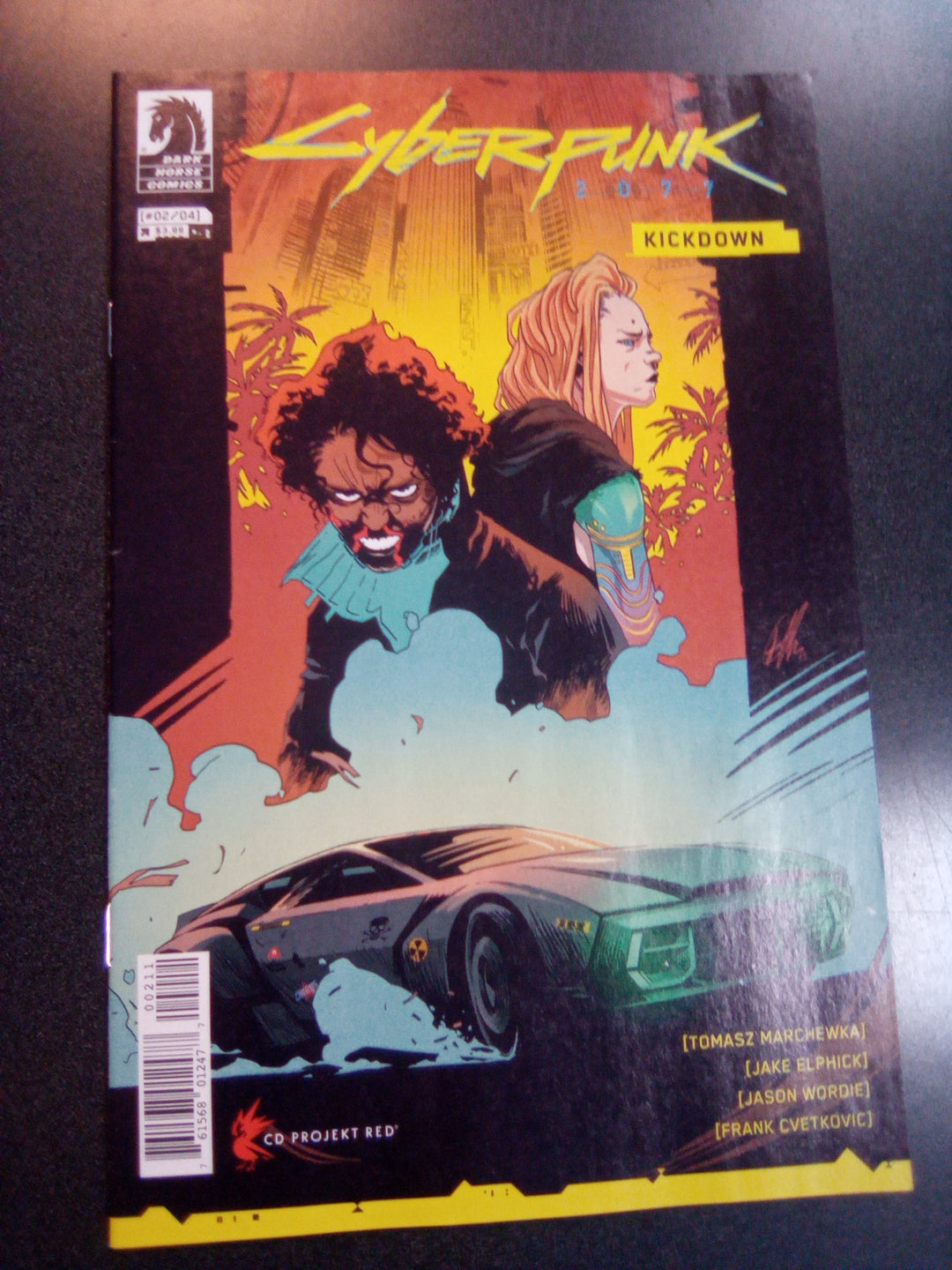 Cyberpunk 2077 Kickdown #2 Cover A Elphick