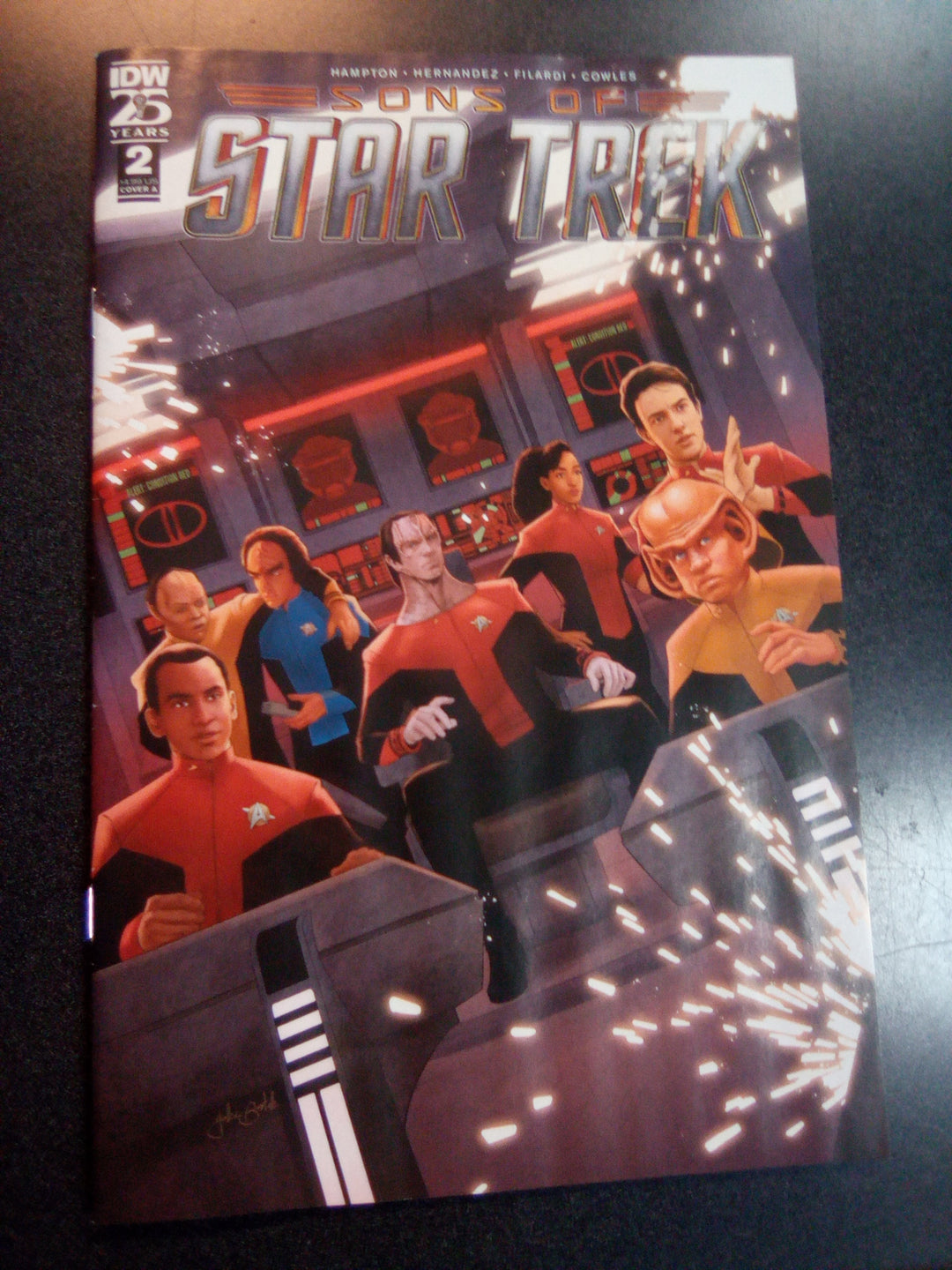 Star Trek: Sons Of Star Trek #2 Cover A (Bartok)