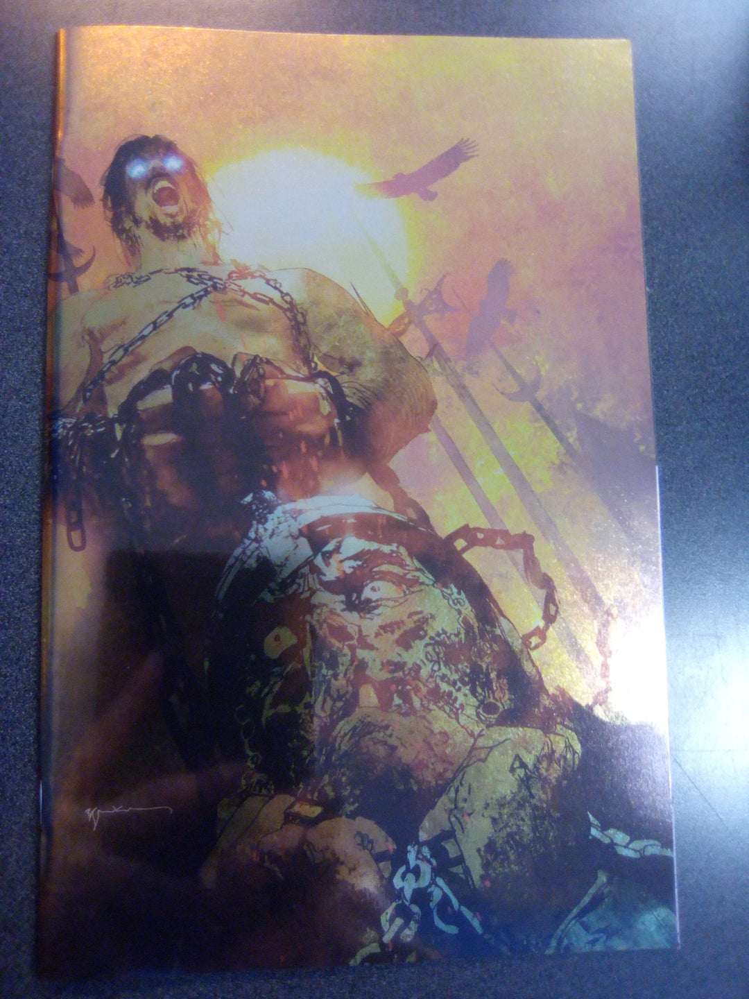 BRZRKR The Lost Book Of B #1 Cover H Foil 100 Copy Invc