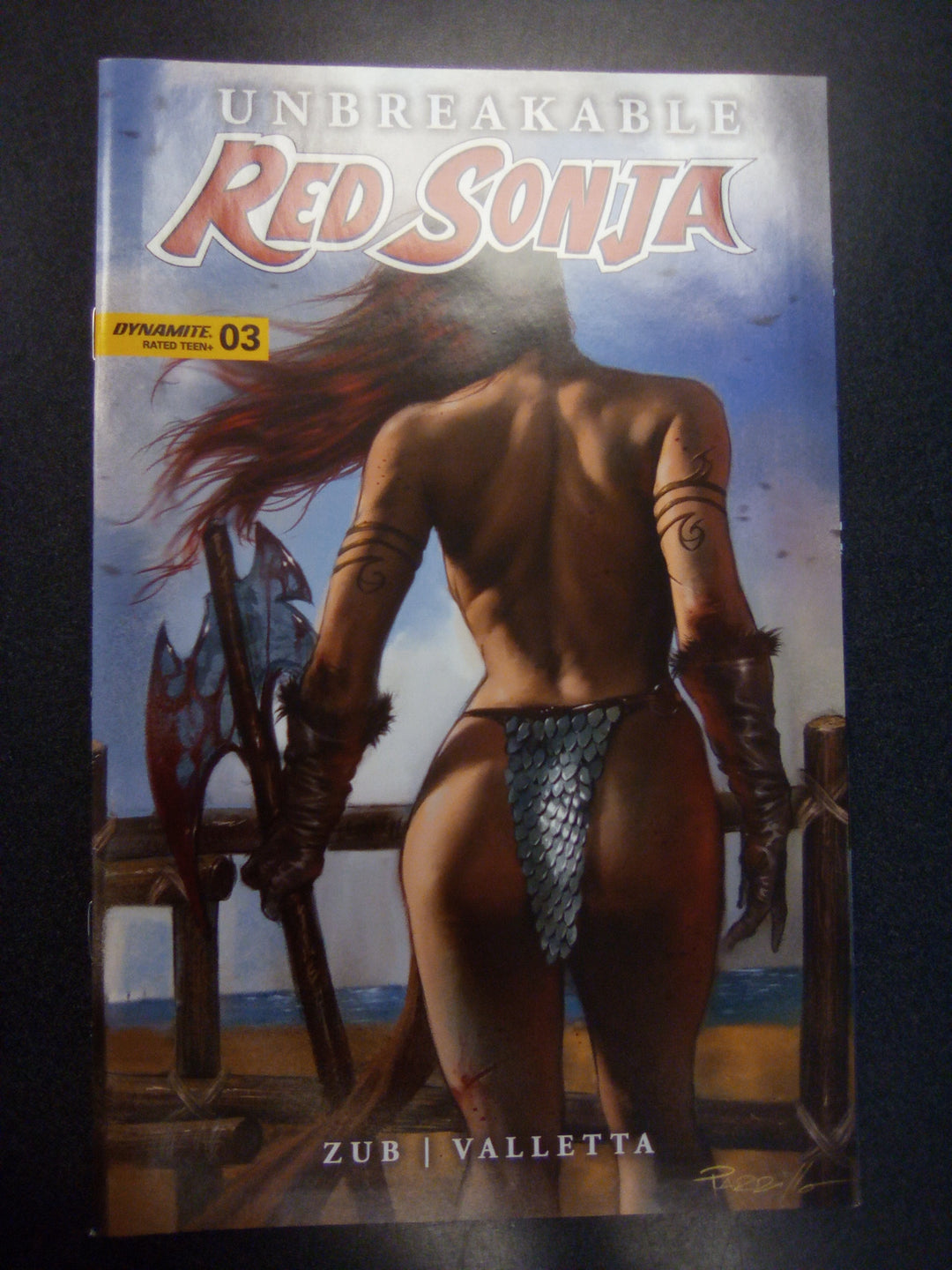 Unbreakable Red Sonja #3 Cover A Parrillo
