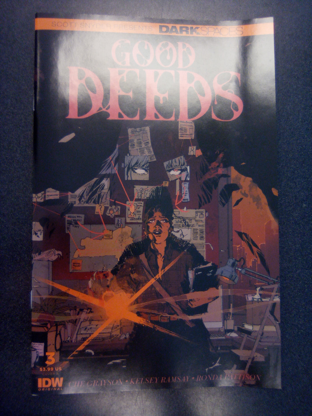 Dark Spaces Good Deeds #3 Cover A Ramsay