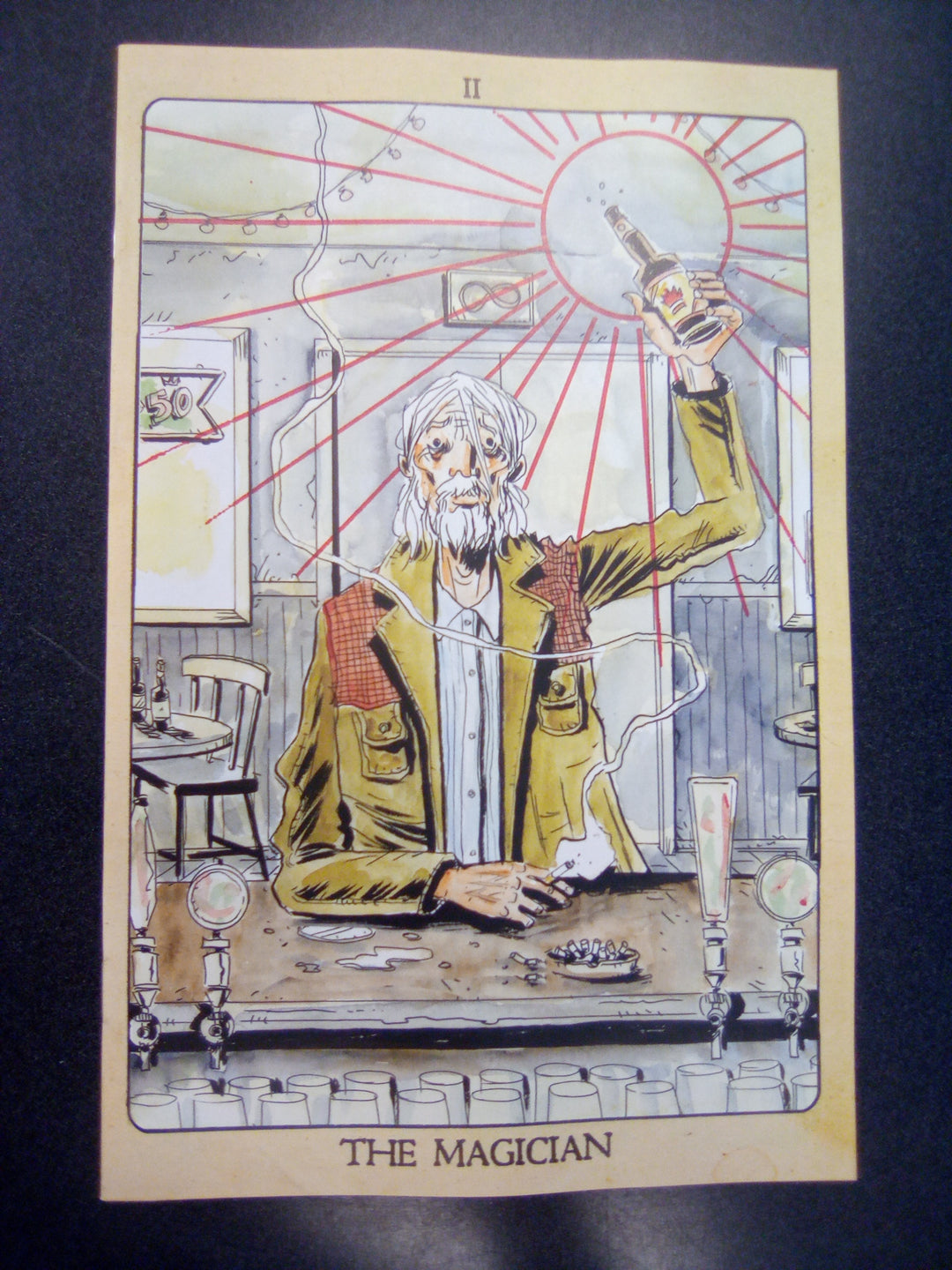 Minor Arcana #2 Cover C 10 Copy Tarot Card Variant Edition Lemire