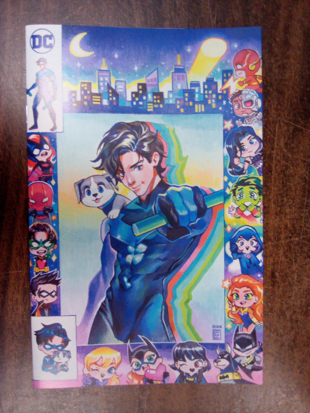 Nightwing #116 Cover B Rian Gonzales Card Stock Variant