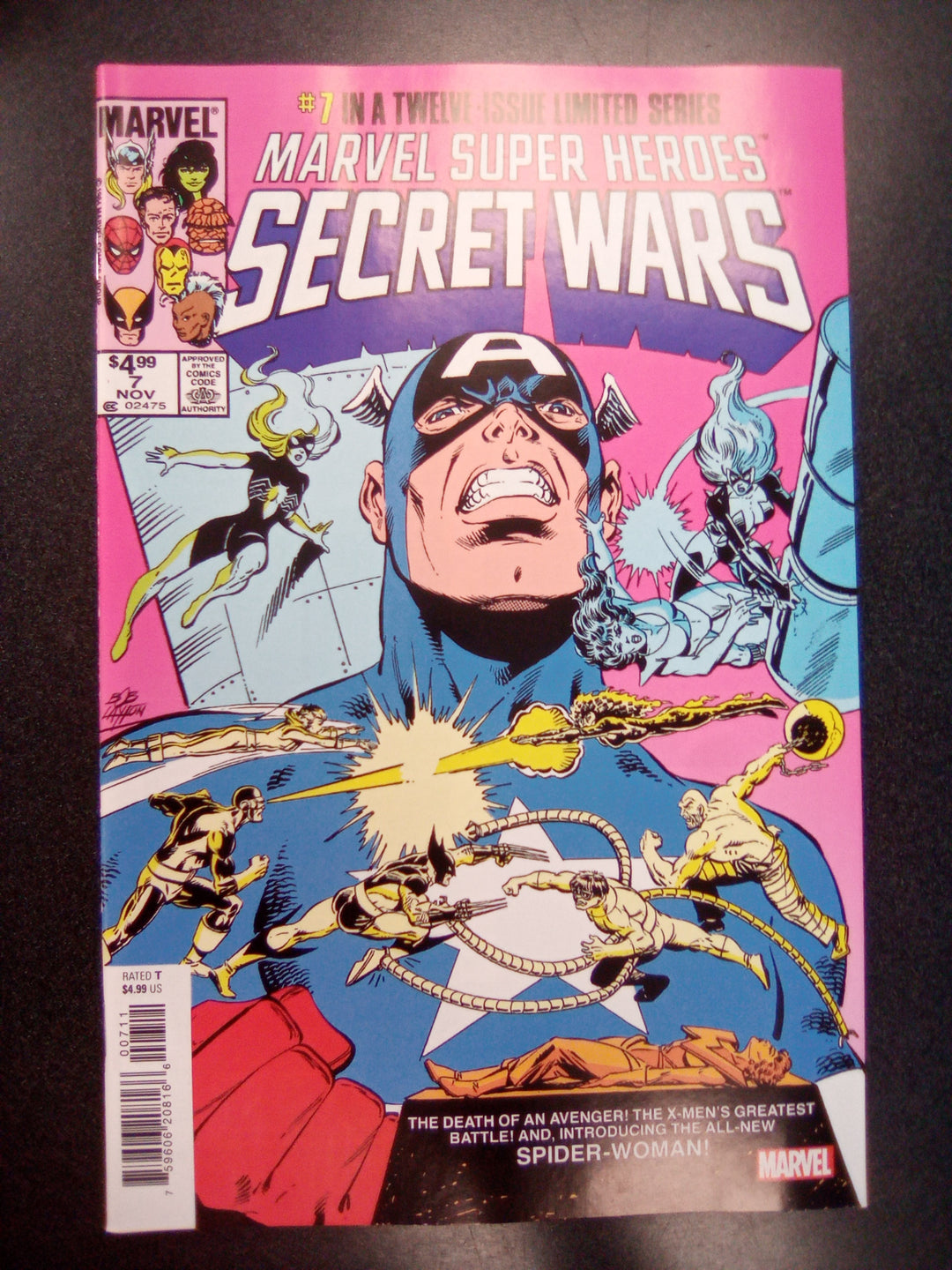 Marvel Super Heroes Secret Wars #7 Facsimile Edition