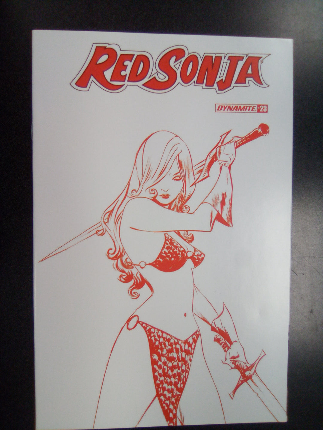 Red Sonja #23 21 Copy Lee Tint Foc Variant