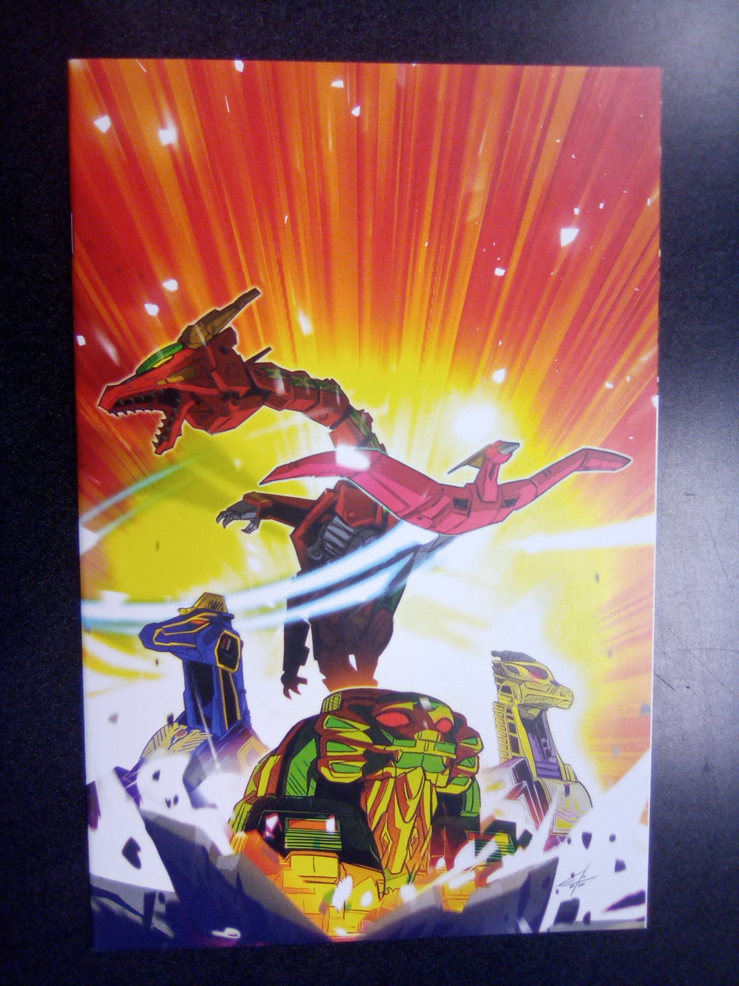 Mighty Morphin #3 15 Copy Carlini Variant
