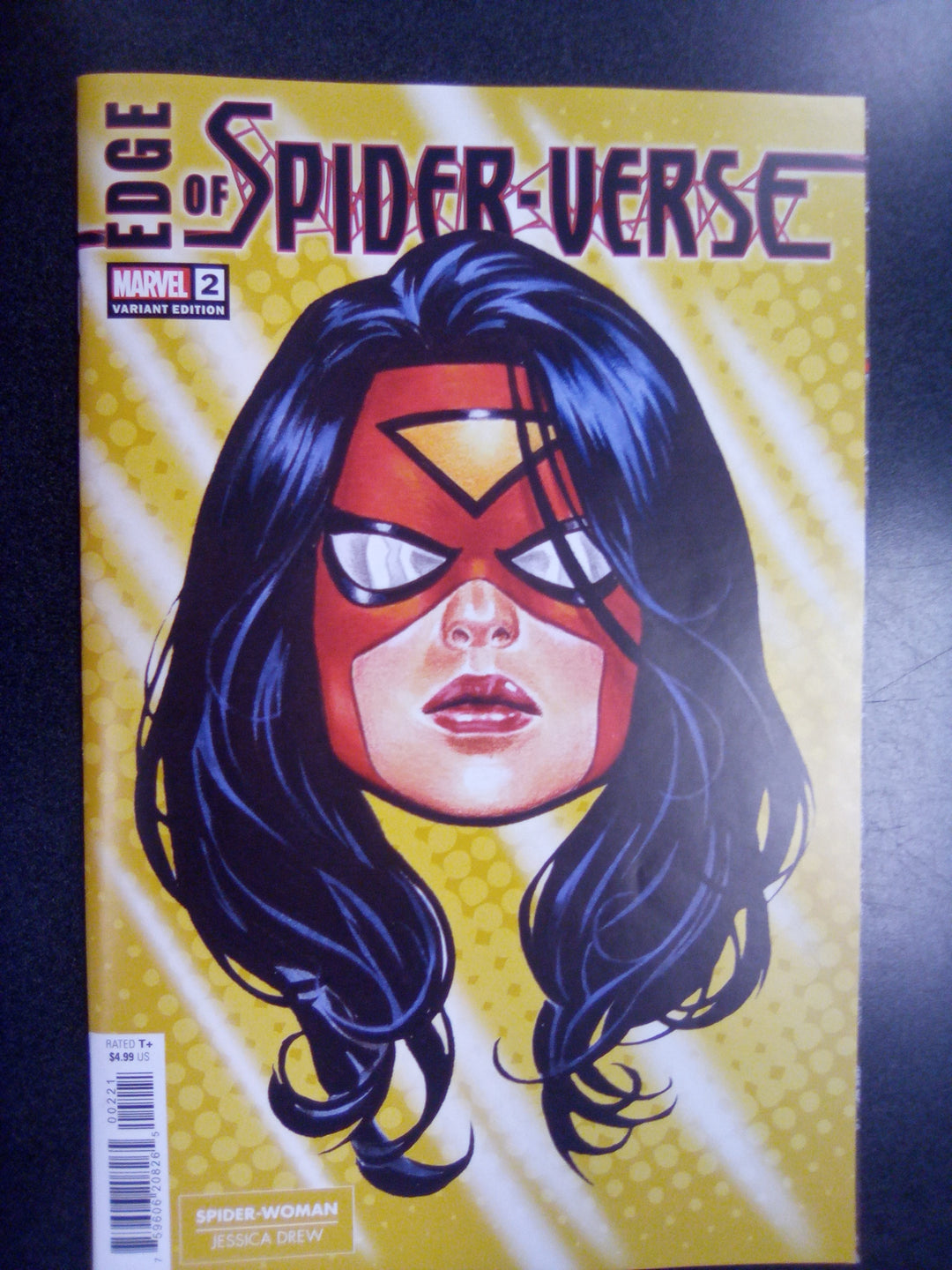 Edge Of Spider-Verse #2 Mark Brooks Headshot Variant
