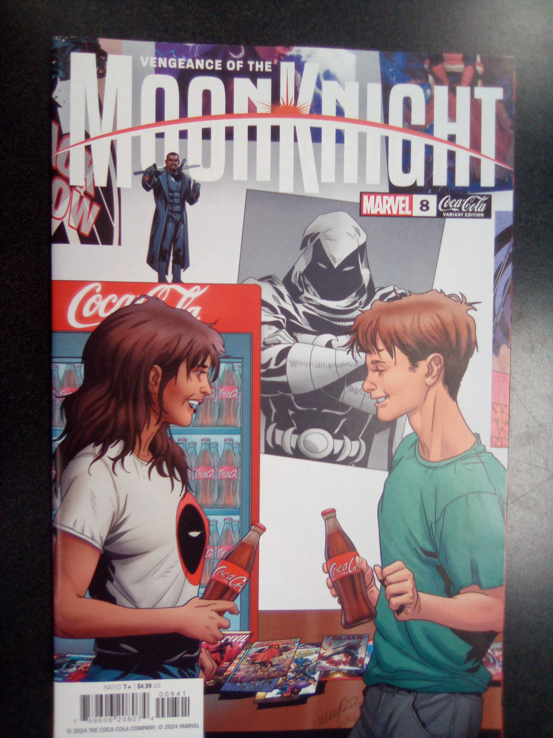 Vengeance Of The Moon Knight #8 Salvador Larroca Marvel & Coca-Cola Variant