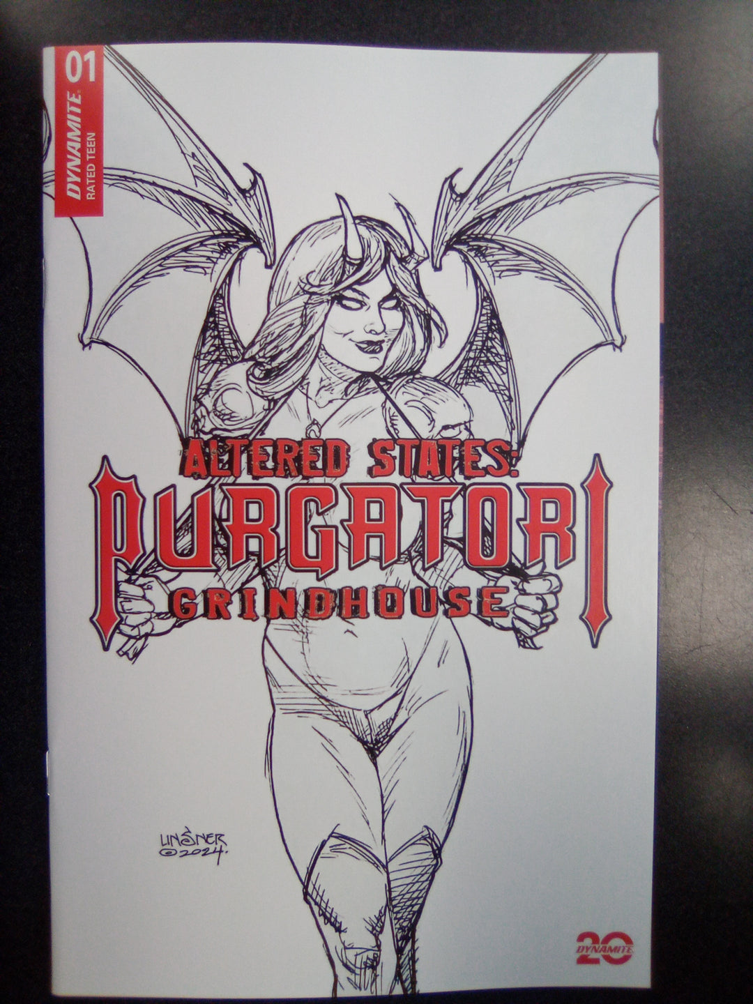 Altered Purgatori Grindhouse One Shot Cover I 20 Copy Variant Edition Lin