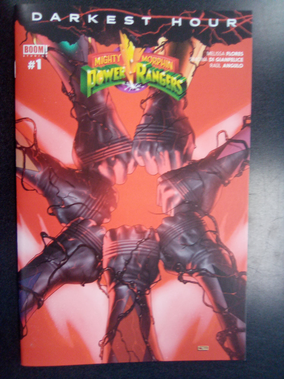 MMPR Darkest Hour #1 Cover B Clarke