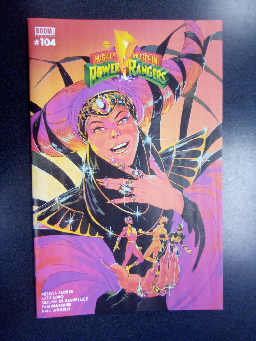 Mighty Morphin Power Rangers #104 Cover B Kaplan