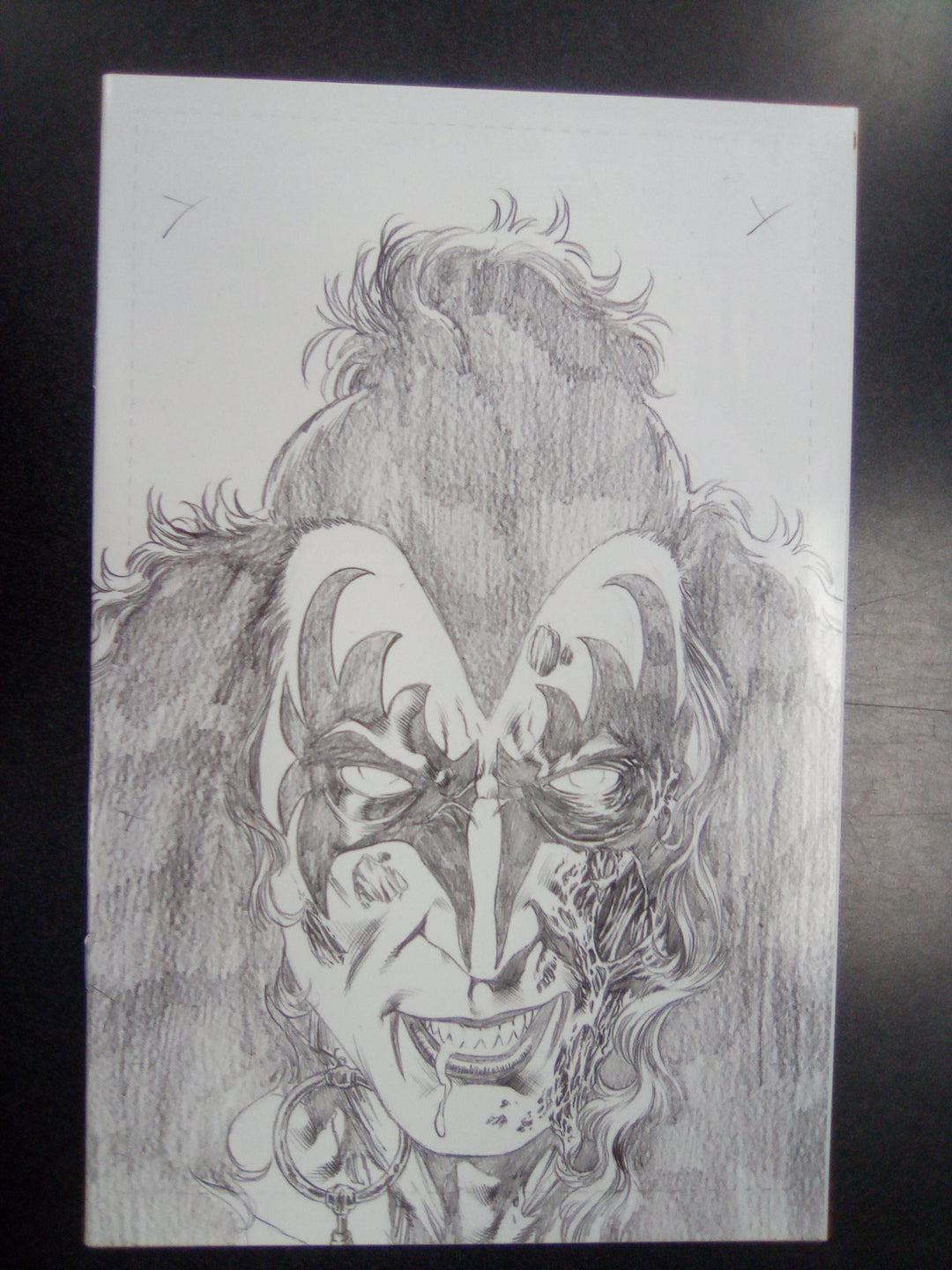 Kiss Zombies #1 1:15 Rodney Buchemi Pencil Variant