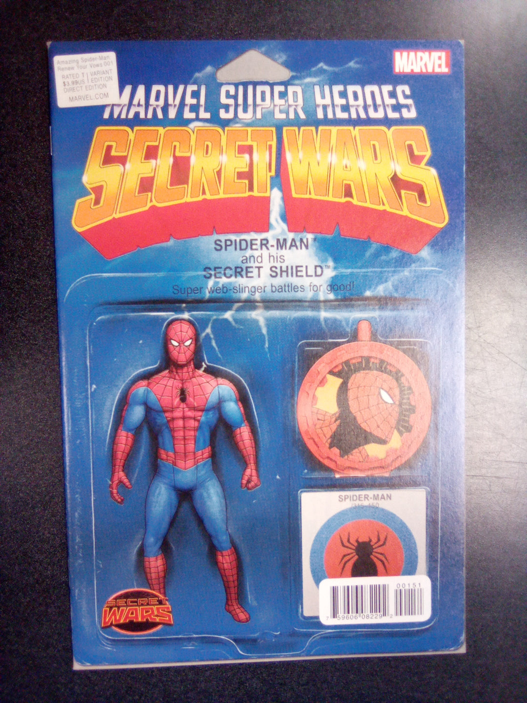 Amazing Spider-Man Renew Your Vows #1 JTC Action Figure Variant
