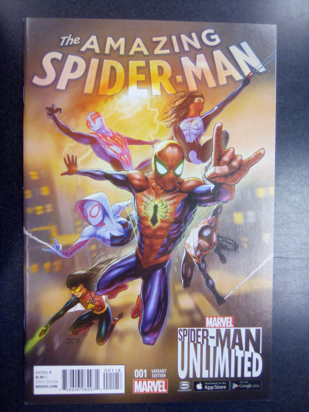 Amazing Spider-Man #1 (2015) 1:10 Unlimited Game Variant