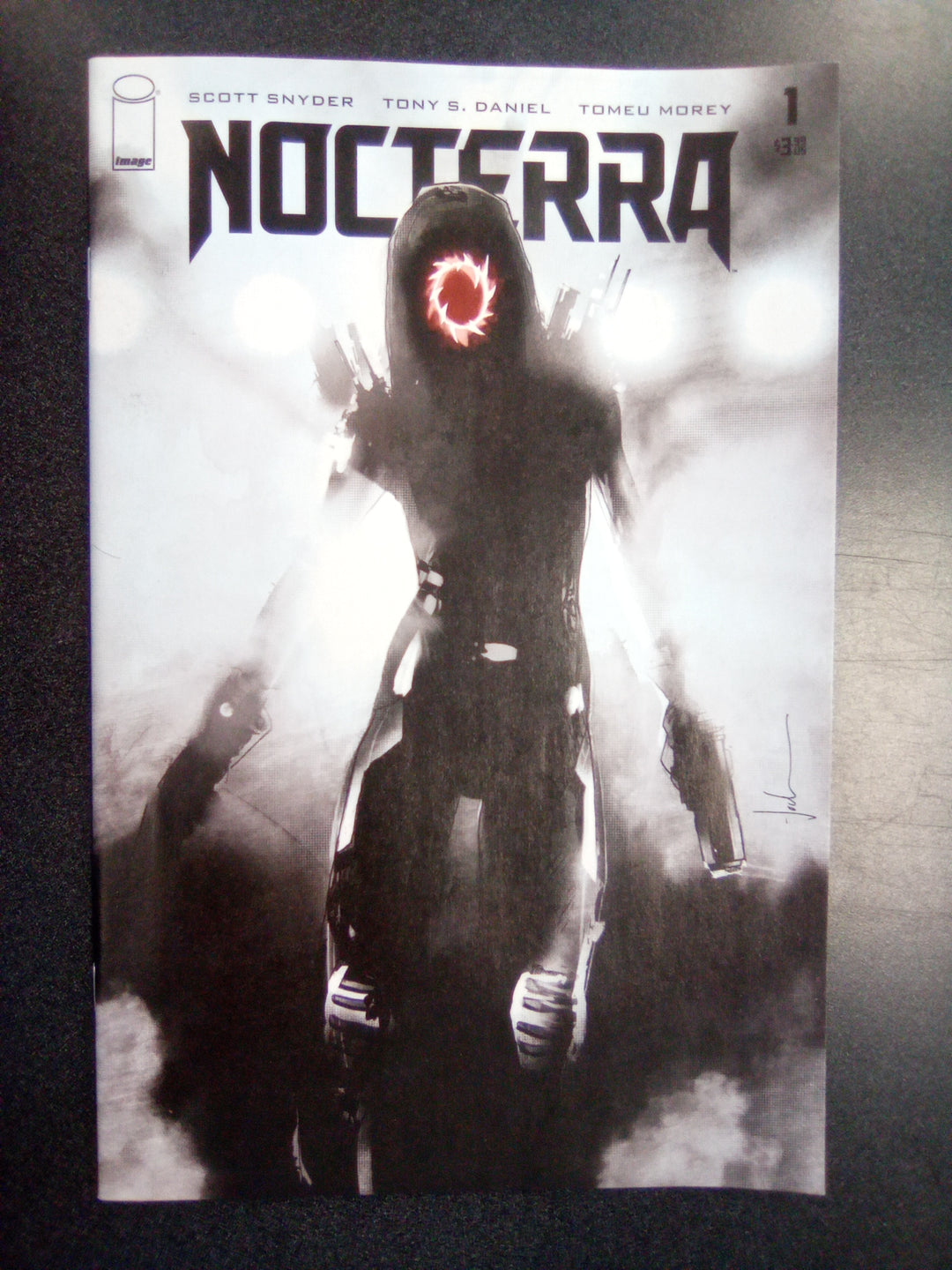 Nocterra #1 1:75 Jock B&W Variant