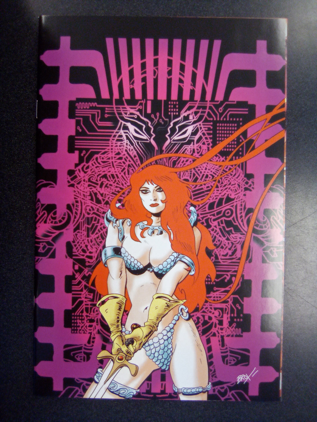Red Sonja 1982 One Shot 15 Copy Broxton Full Art Variant Edition