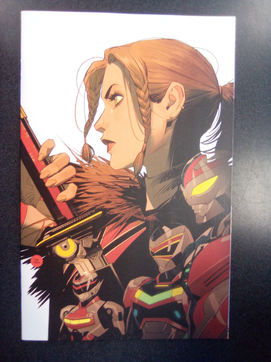 Power Rangers Prime #4 Cover K Unlockable Mora
