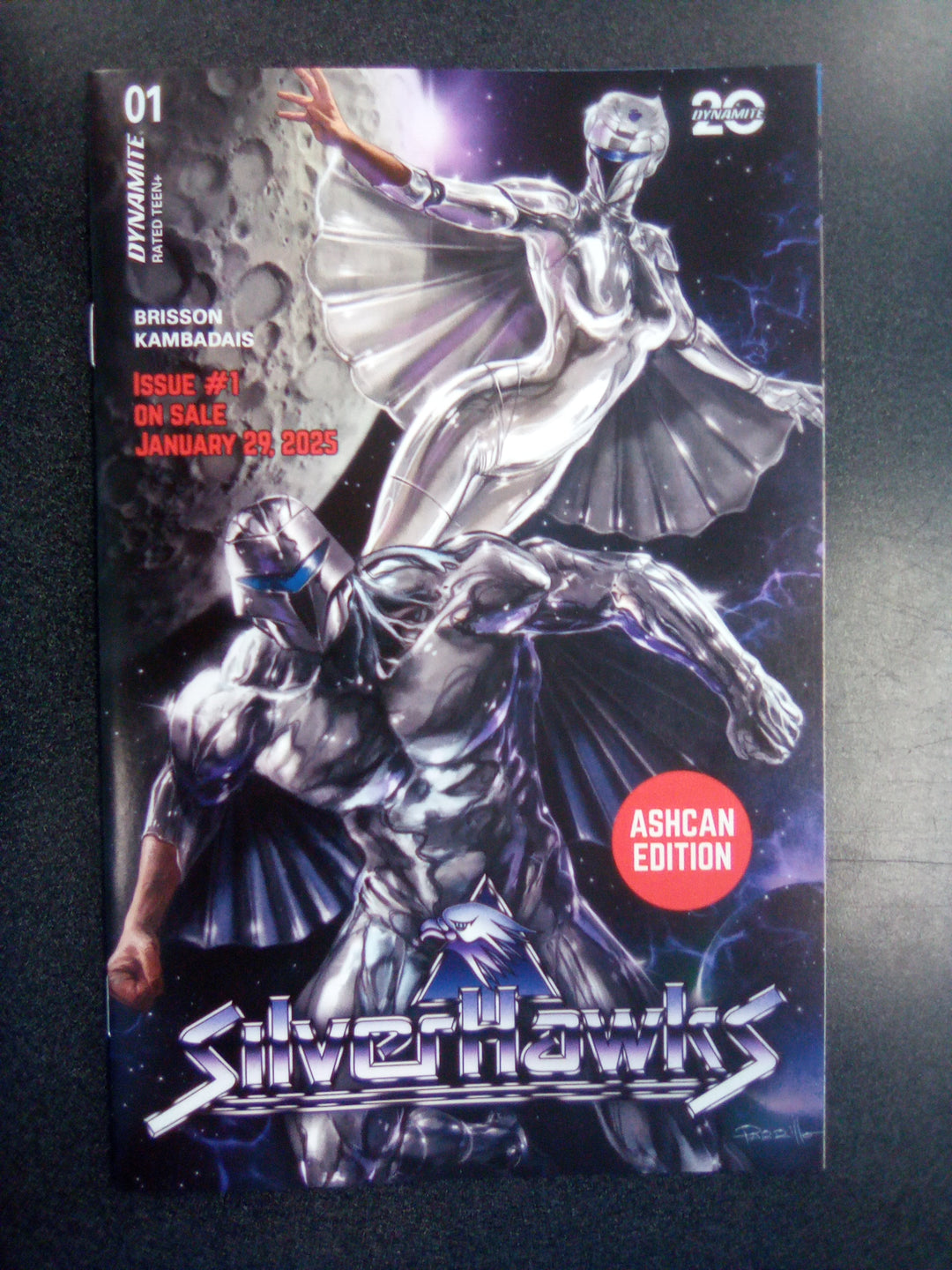 Swilverhawks #1 Ashcan Edition Lucio Parrillo Cover