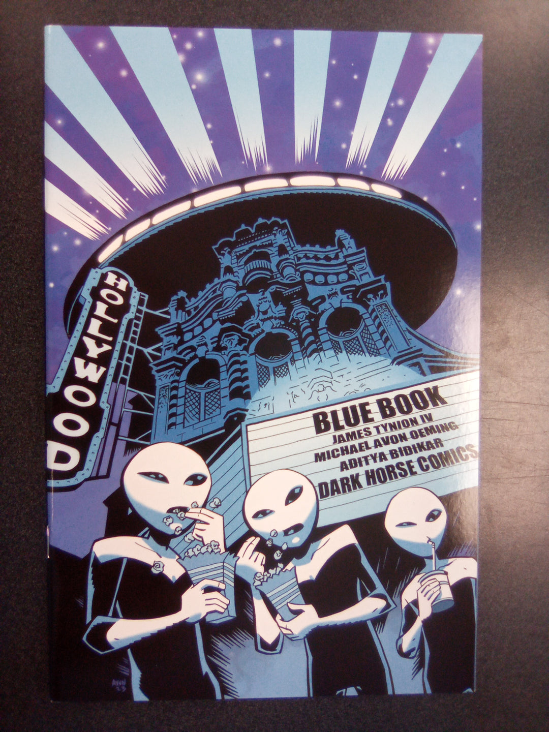 Blue Book #2 Michael Oeming Hollywood Theater Variant