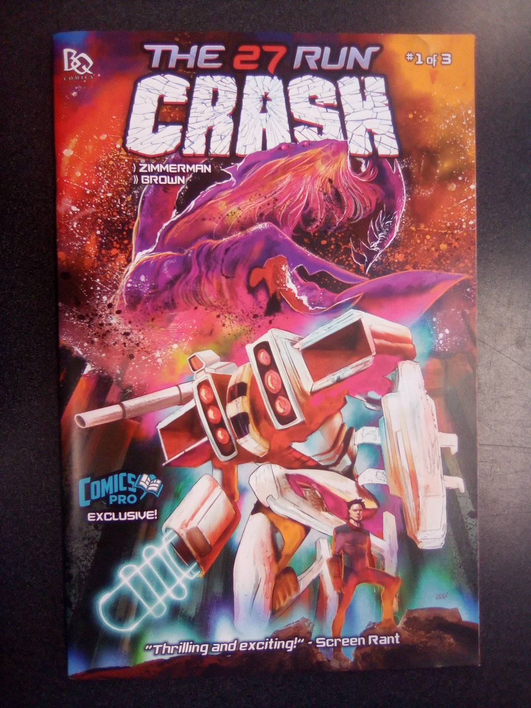 The 27 Run Crash #1 Robbi Rodriguez Comicspro Variant